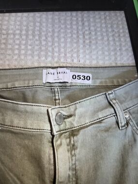 Women's Light Olive Green Jeans